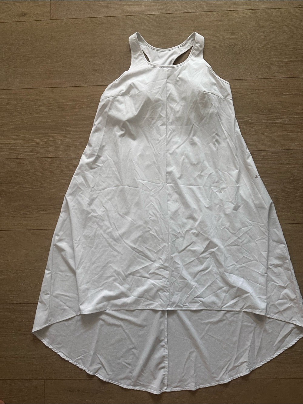 HALARA White High-Low Tank Dress NWOT